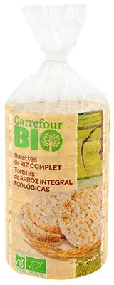 Tortitas de arroz integrales ecológica