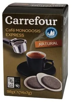 Café natural monodosis