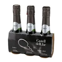 Do cava pack 3 botellas mini castell de llac blanco