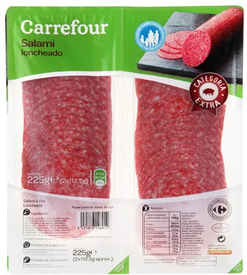Salami extra lonchas