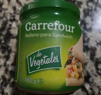 Relleno para sándwich de vegetales