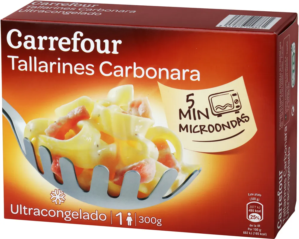 Tallarines Carbonara