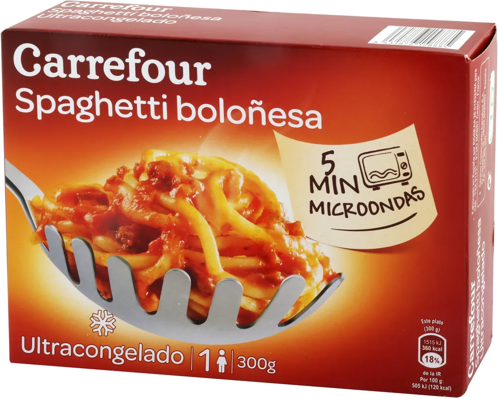 Spaghetti boloñesa