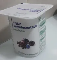 Yaourt demi-écrémé aux fruits