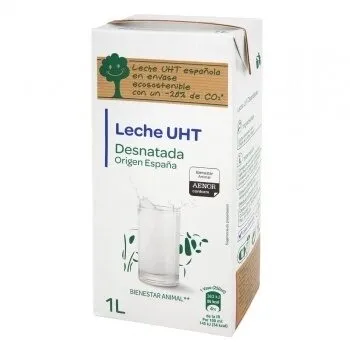 Leche UHT desnatada