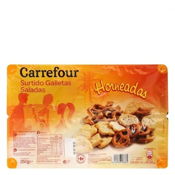 Surtido galletas saladas