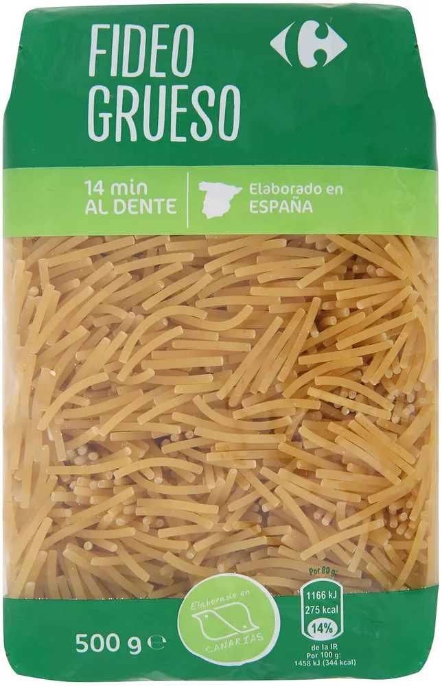 Fideo grueso