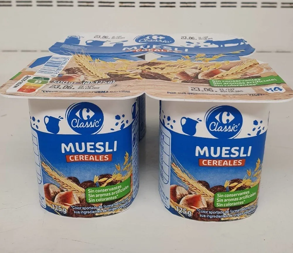 Muesli cereales
