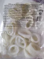Anillas de pota ultracongeladas
