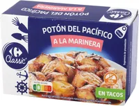 Tacos de potón a la marinera