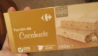 Turrón de cacahuete