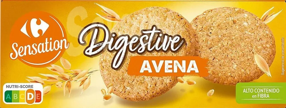 Galletas Digestive de Avena