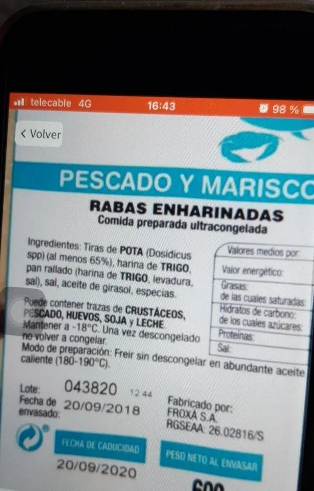 Robaste calamar