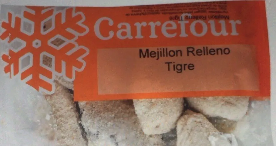 Mejillón relleno tigre