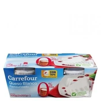 Queso burgos carrefour 0%