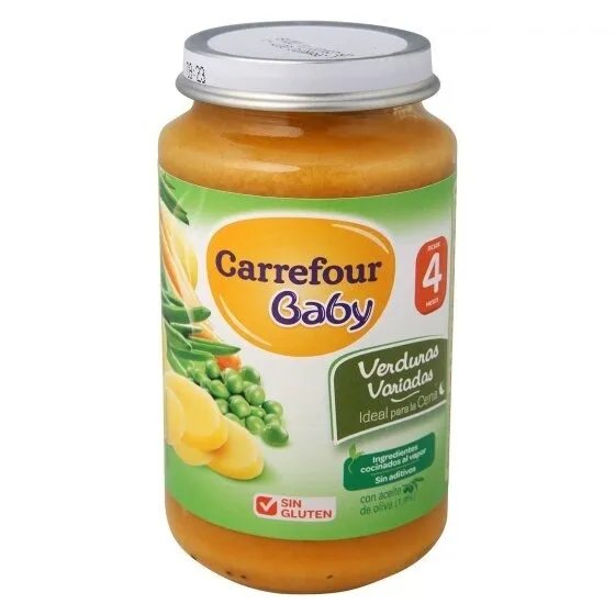 Tarrito verduras variadas