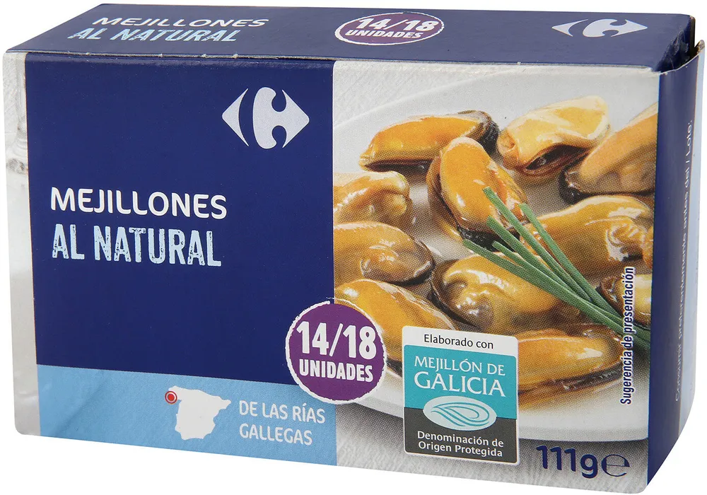 Mejillón al natural