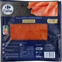 Salmón ahumado noruego