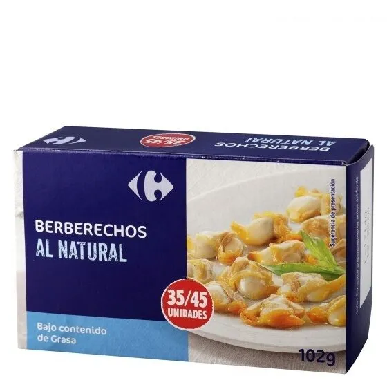 Berberechos al natural 35/45