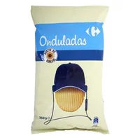 Patatas fritas onduladas