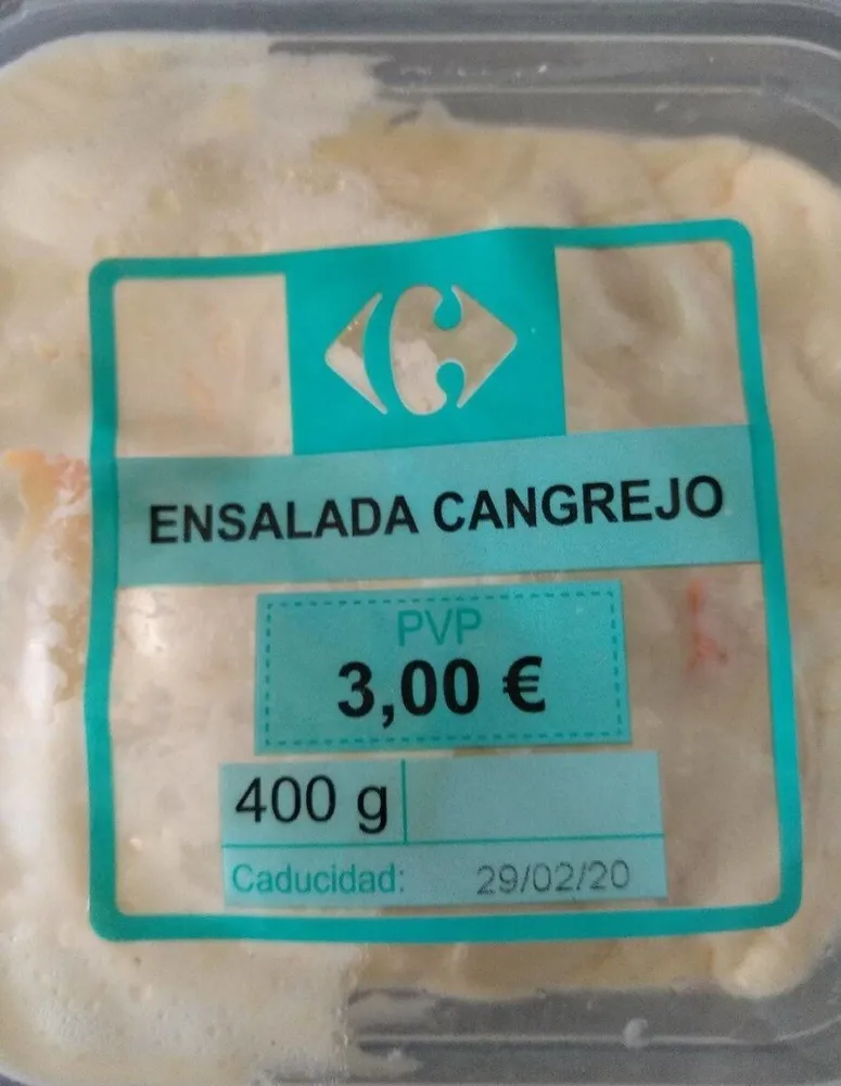 Ensalada de Cangrejo