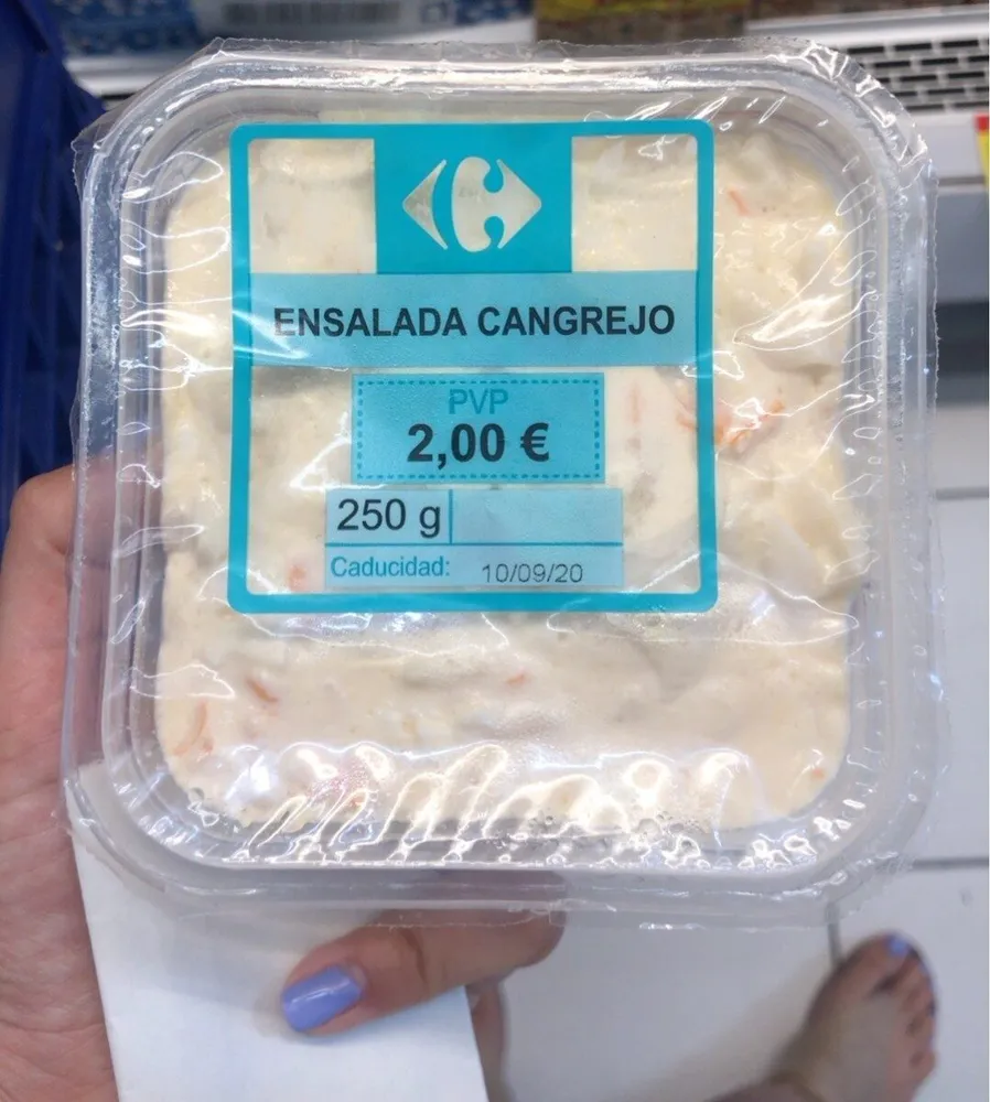 Ensalada cangrejo