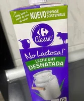 Leche sin lactosa desnatada