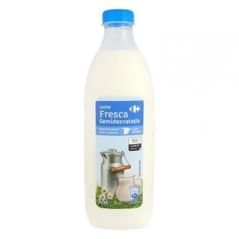 Leche fresca semidesnatada