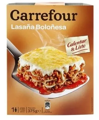 Lasaña boloñesa