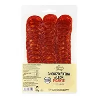 Chorizo de león picante loncheado