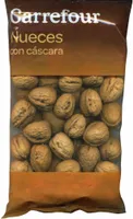 Nueces con cáscara