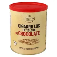 Cigarrillos de Tolosa de chocolate