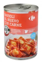 Raviolis Al Huevo Rellenos De Carne