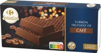 Turrón trufado de café