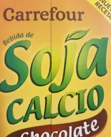 Bebida de soja calcio chocolate
