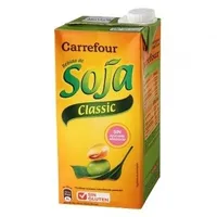 Bebida de soja sin azúcares añadidos
