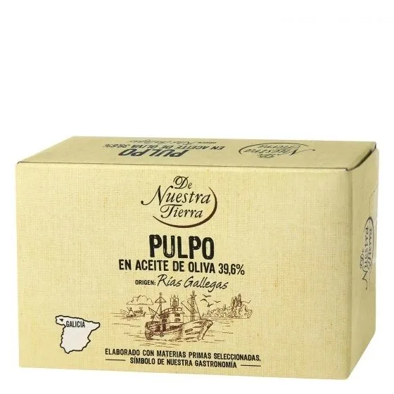 Pulpo en aceite de oliva