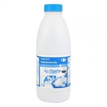 Leche semidesnatada uht