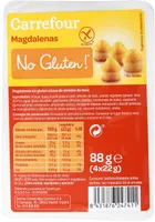 Magdalenas sin gluten