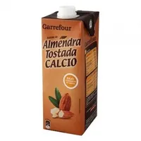 Bebida almendra tostada calcio