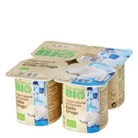 Yogur griego natural azúcarado