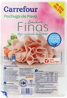 Pechuga de pavo finas lonchas reducido en sal