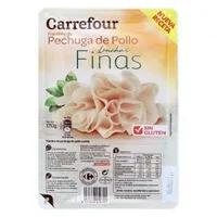 Fiambre pechuga de pollo finas lonchas