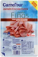 Jamón cocido braseado finas lonchas