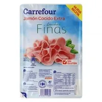 Jamón cocido extra finas lonchas