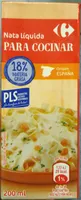 Nata liquida para cocinar