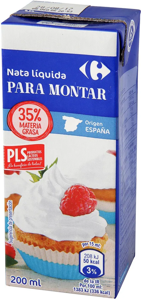 Nata líquida para montar