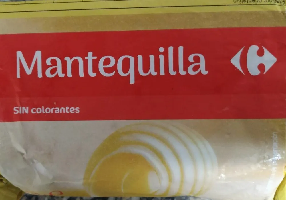 Mantequilla sin sal