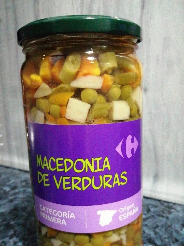 Macedonia de verduras