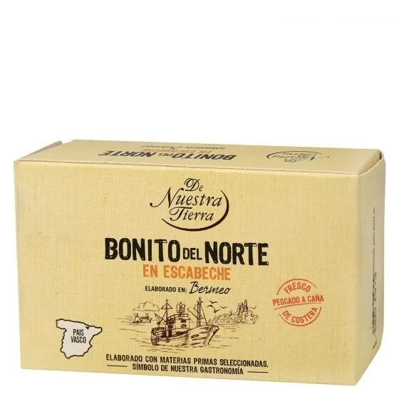 Bonito en escabeche de nuestra tierra 81grs